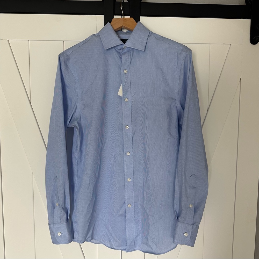 Tommy Hilfiger Light Blue Striped Shirt